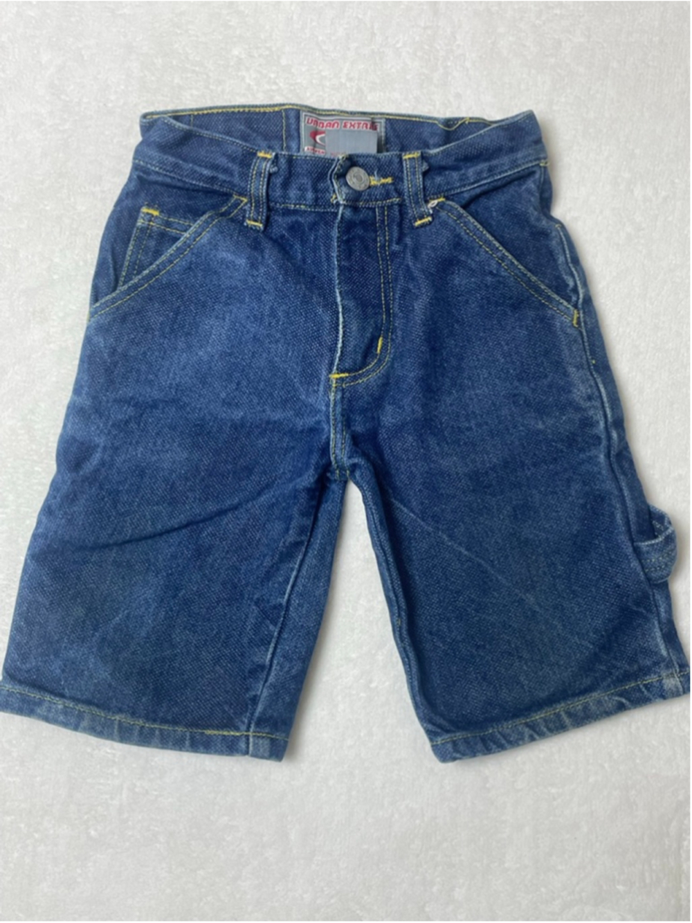 Urban Extreme Boy’s Blue Denim Carpenter Shorts Size 4